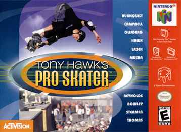 Tony Hawks Pro Skater N64